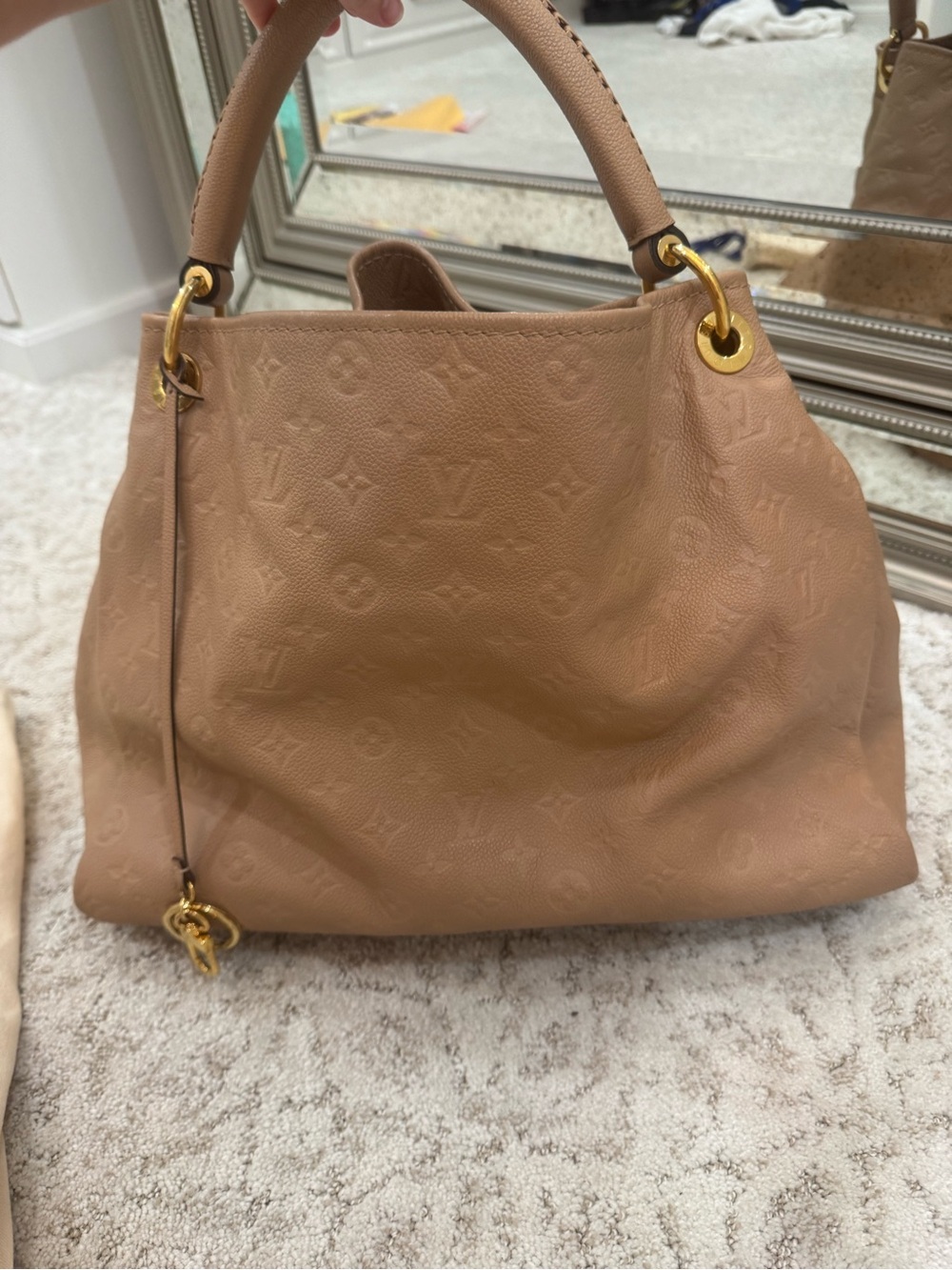 Louis Vuitton Monogram-Empriente Artsy MM in Papyrus - Picture 5 of 16